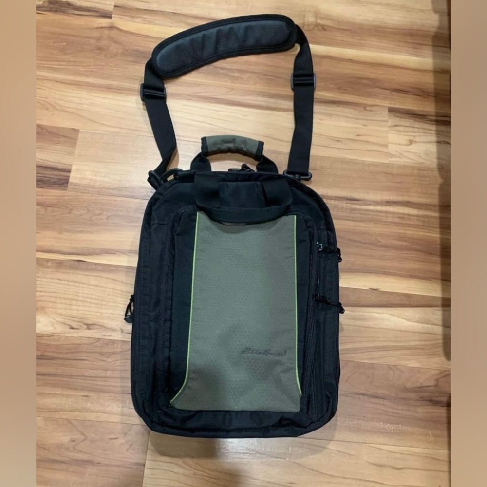 Eddie Bauer convertible backpack messenger bag